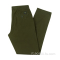 Pantaloni in twill da uomo di design alla moda